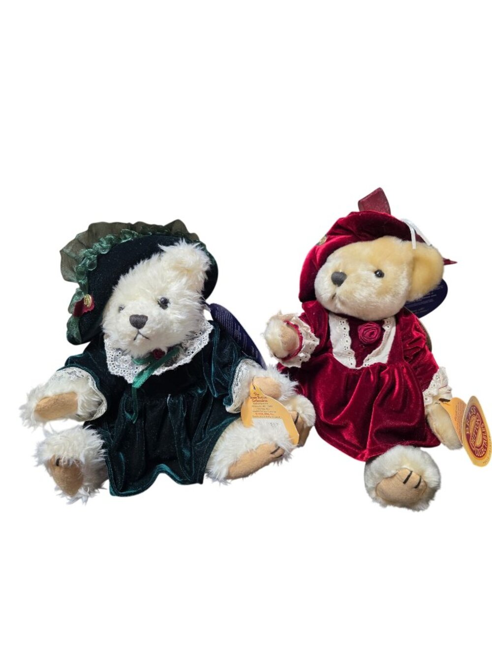 Pickford Bears Brass Button Collection Love & Wealth